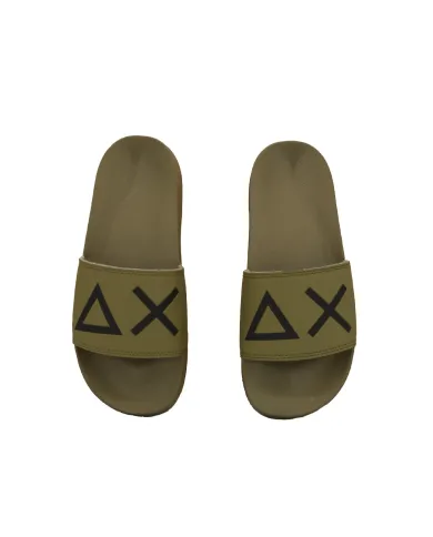 SUN 68 SLIPPERS VERDE MILITARE