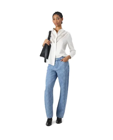 ICHI CAMICIA BIANCO ICHI CAMICIA BIANCO