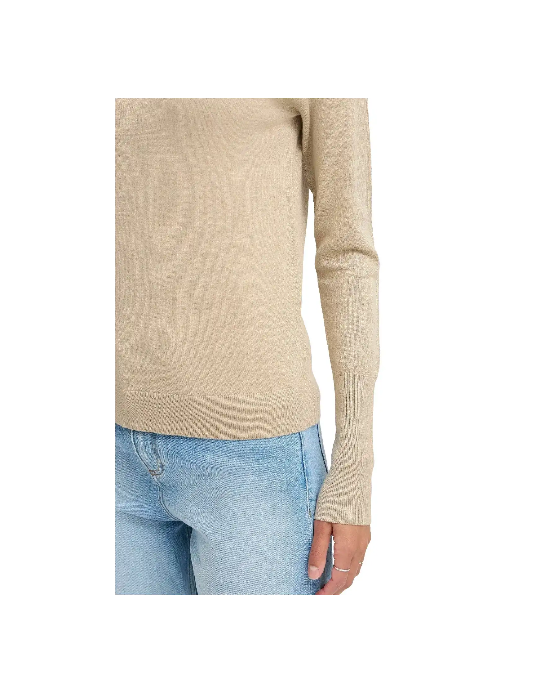 B.YOUNG MAGLIONE BEIGE