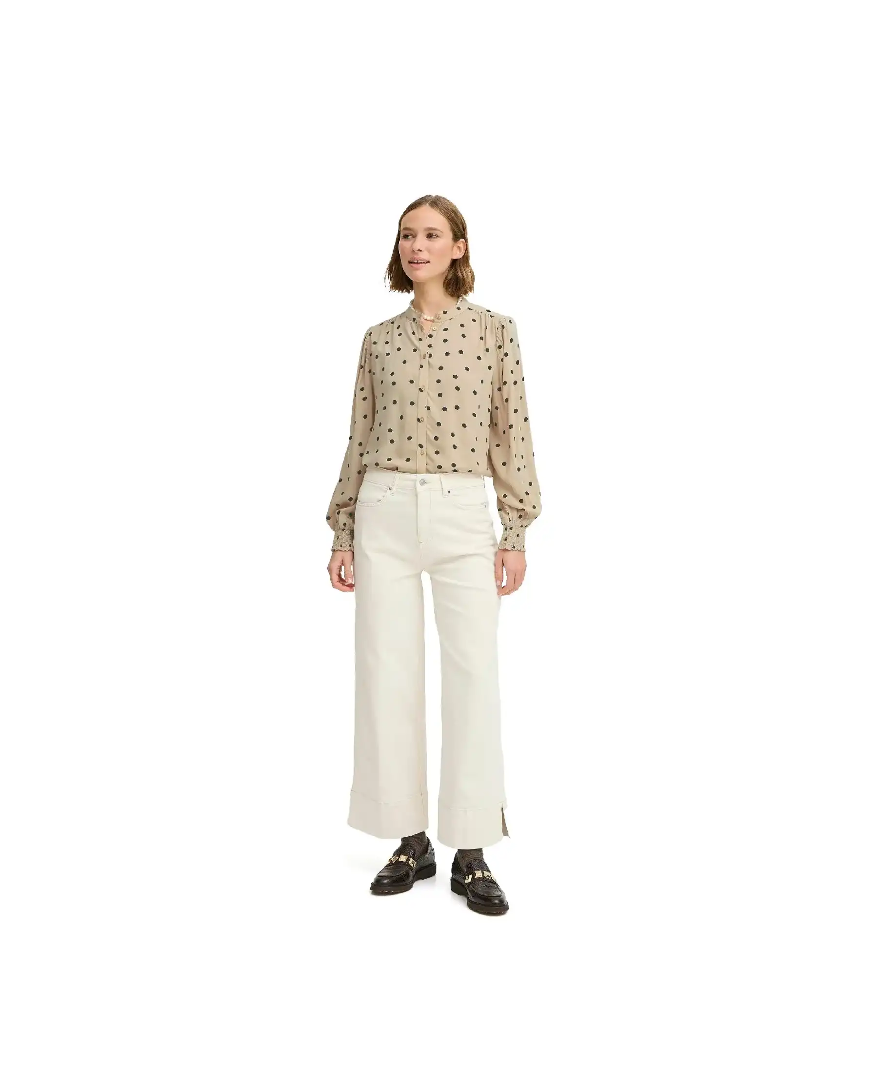 B.YOUNG CAMICIA BEIGE