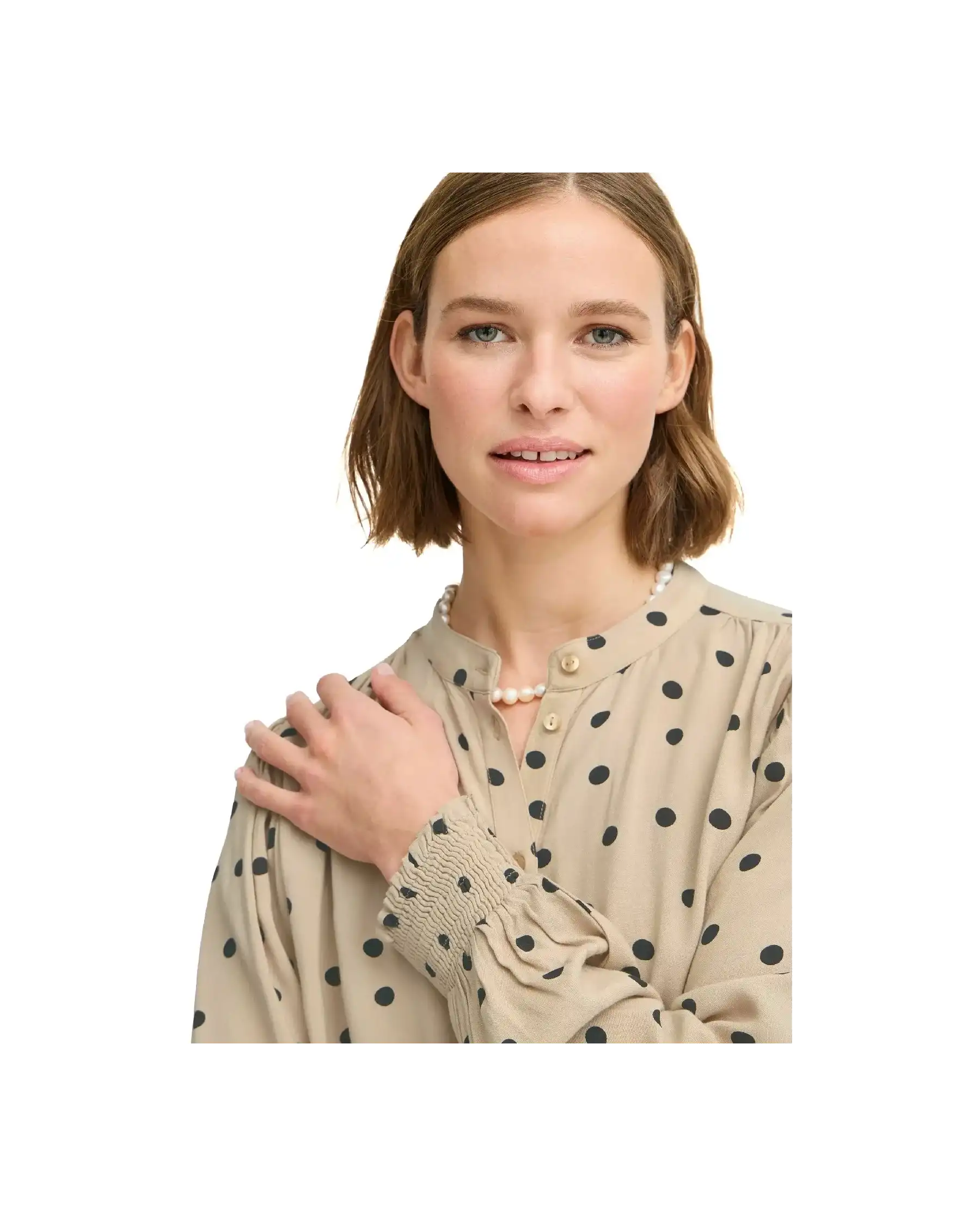 B.YOUNG CAMICIA BEIGE