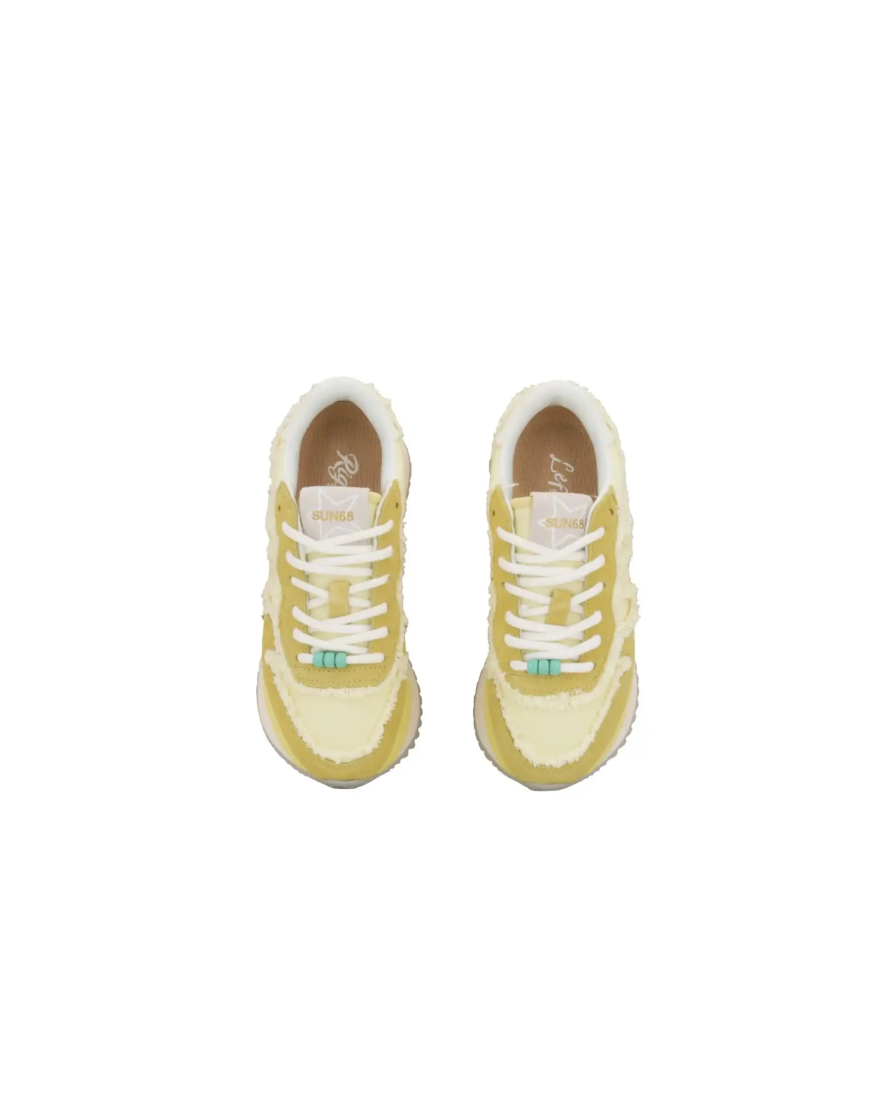 SUN 68 SNEAKERS GIALLO