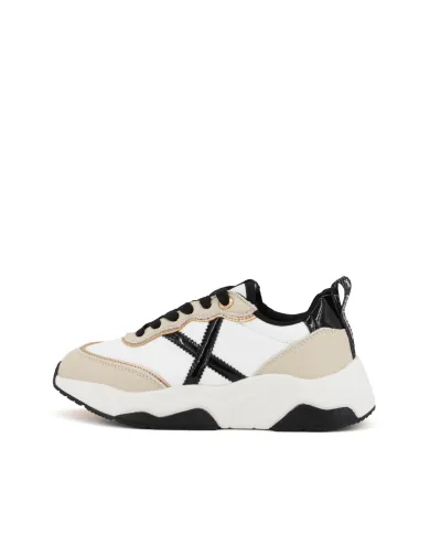 MUNICH SNEAKERS WAVE BIANCO