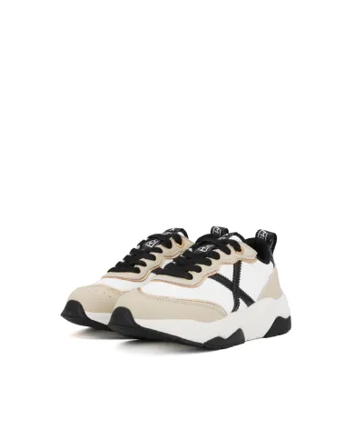 MUNICH SNEAKERS WAVE BIANCO