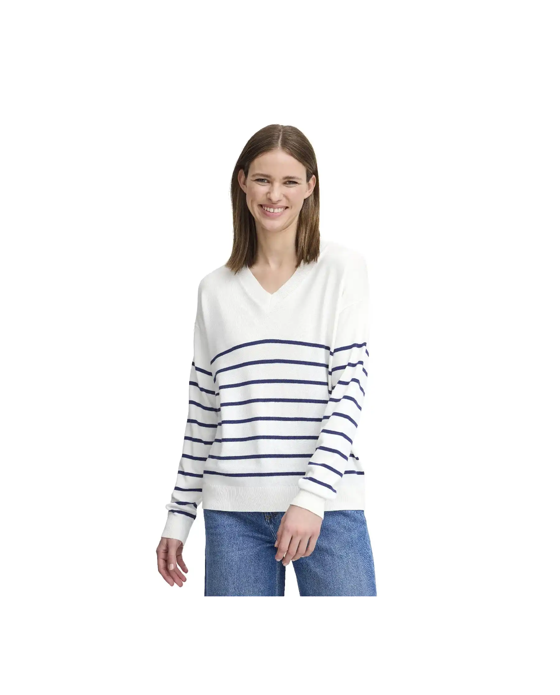 B.YOUNG MAGLIONE BIANCO