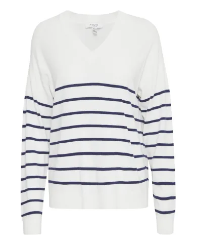 B.YOUNG MAGLIONE BIANCO