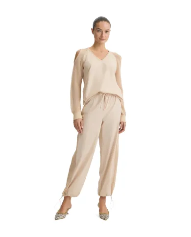 LIU JO PANTALONI BEIGE LIU JO PANTALONI BEIGE