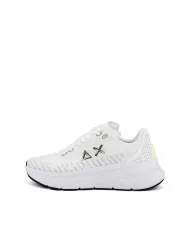 SUN 68 SNEAKERS BIANCO