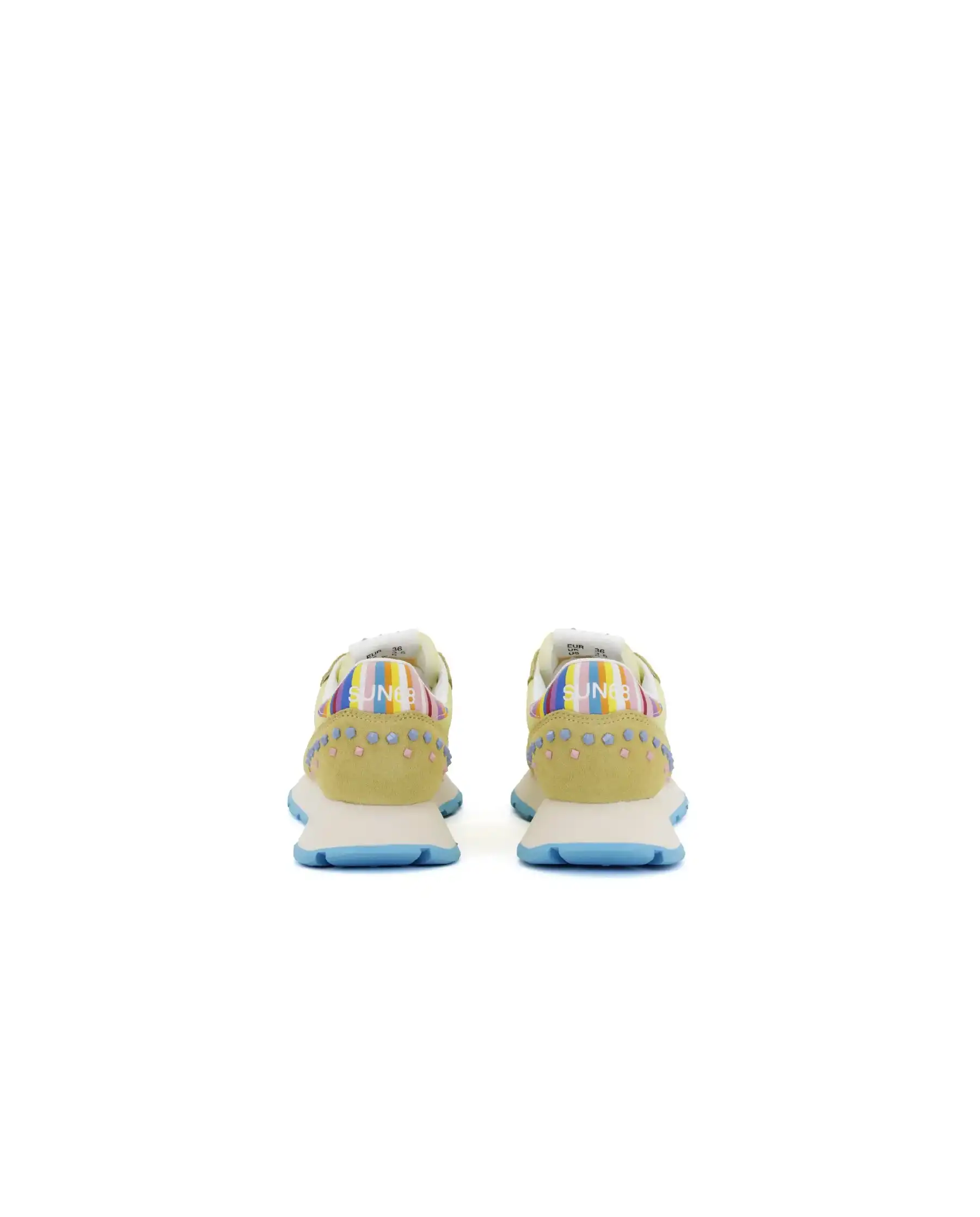 SUN 68 SNEAKERS GIALLO