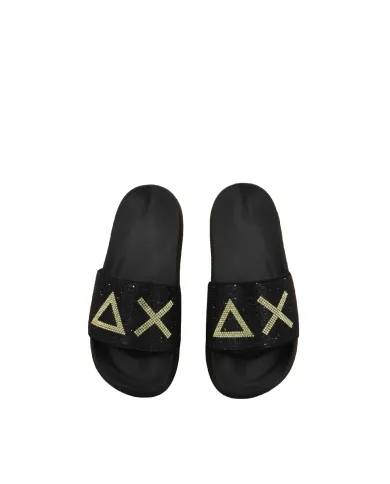 SUN 68 SLIPPERS NERO SUN 68 SLIPPERS NERO