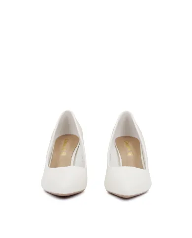 CLAUD•V DÈCOLLETÈ BIANCO CLAUD•V DÈCOLLETÈ BIANCO