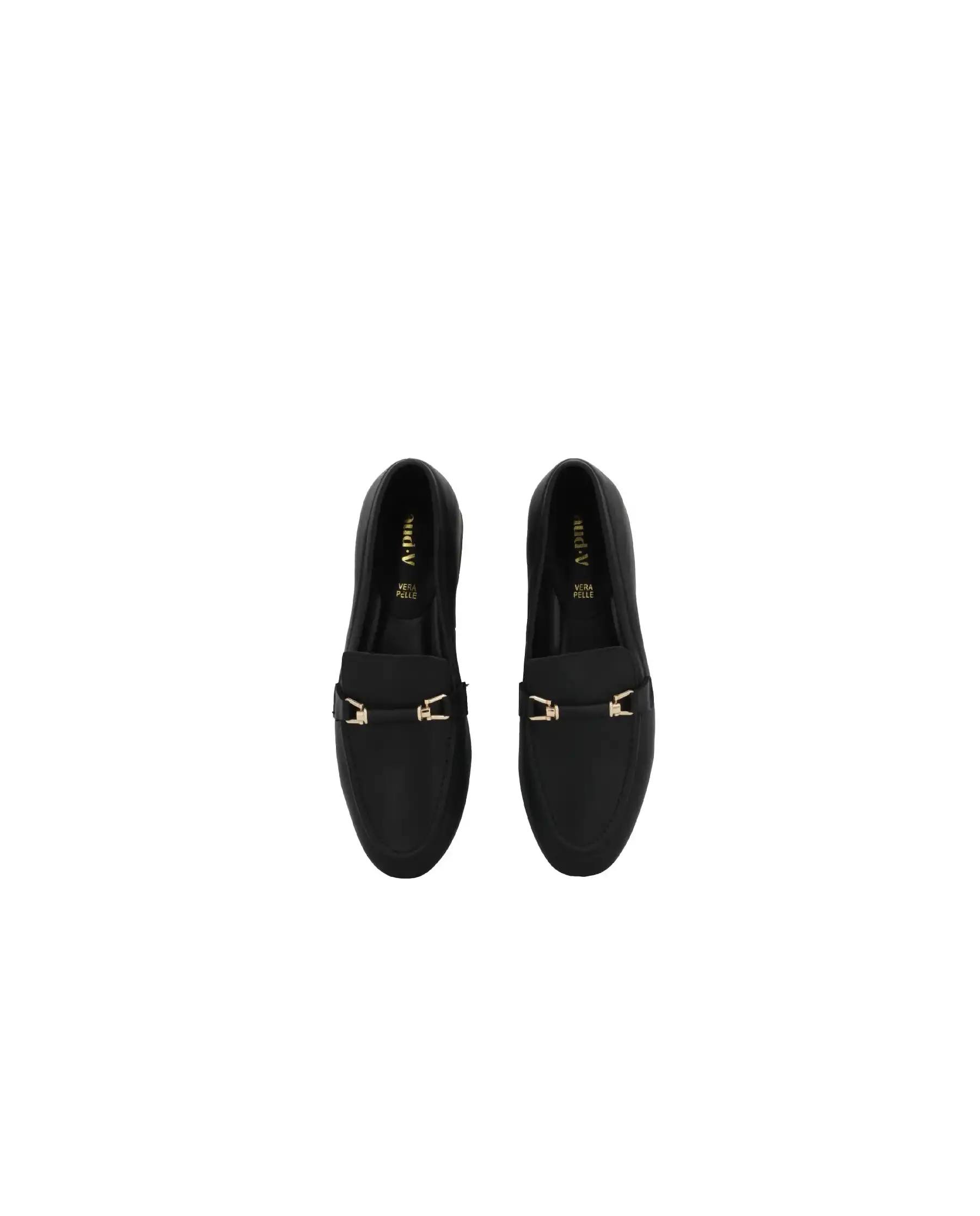 CLAUD•V MOCASSINI NERO