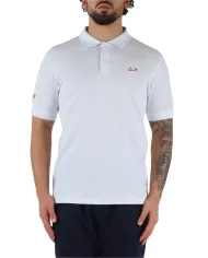 SUN 68 POLO BIANCO