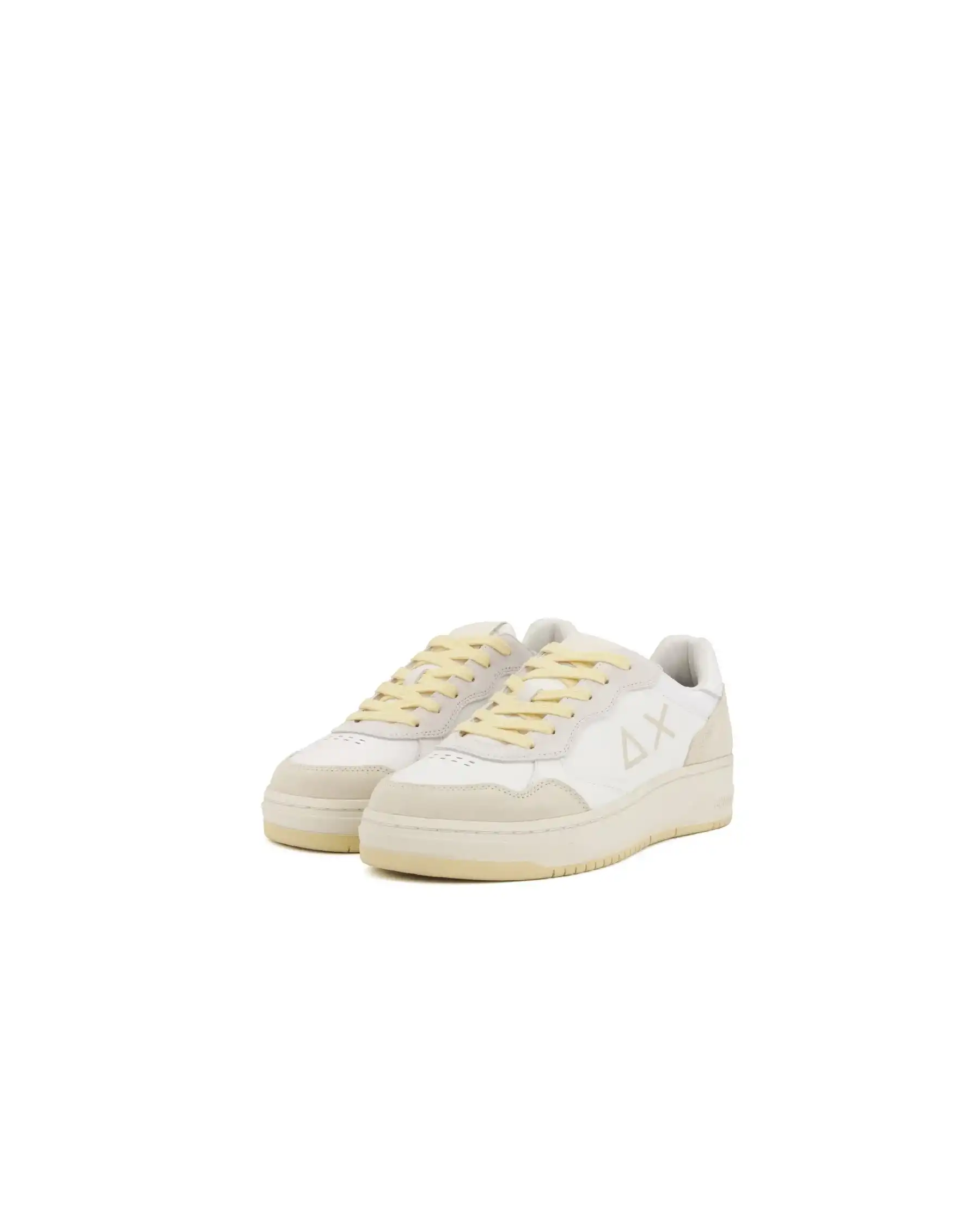SUN 68 SNEAKERS BIANCO