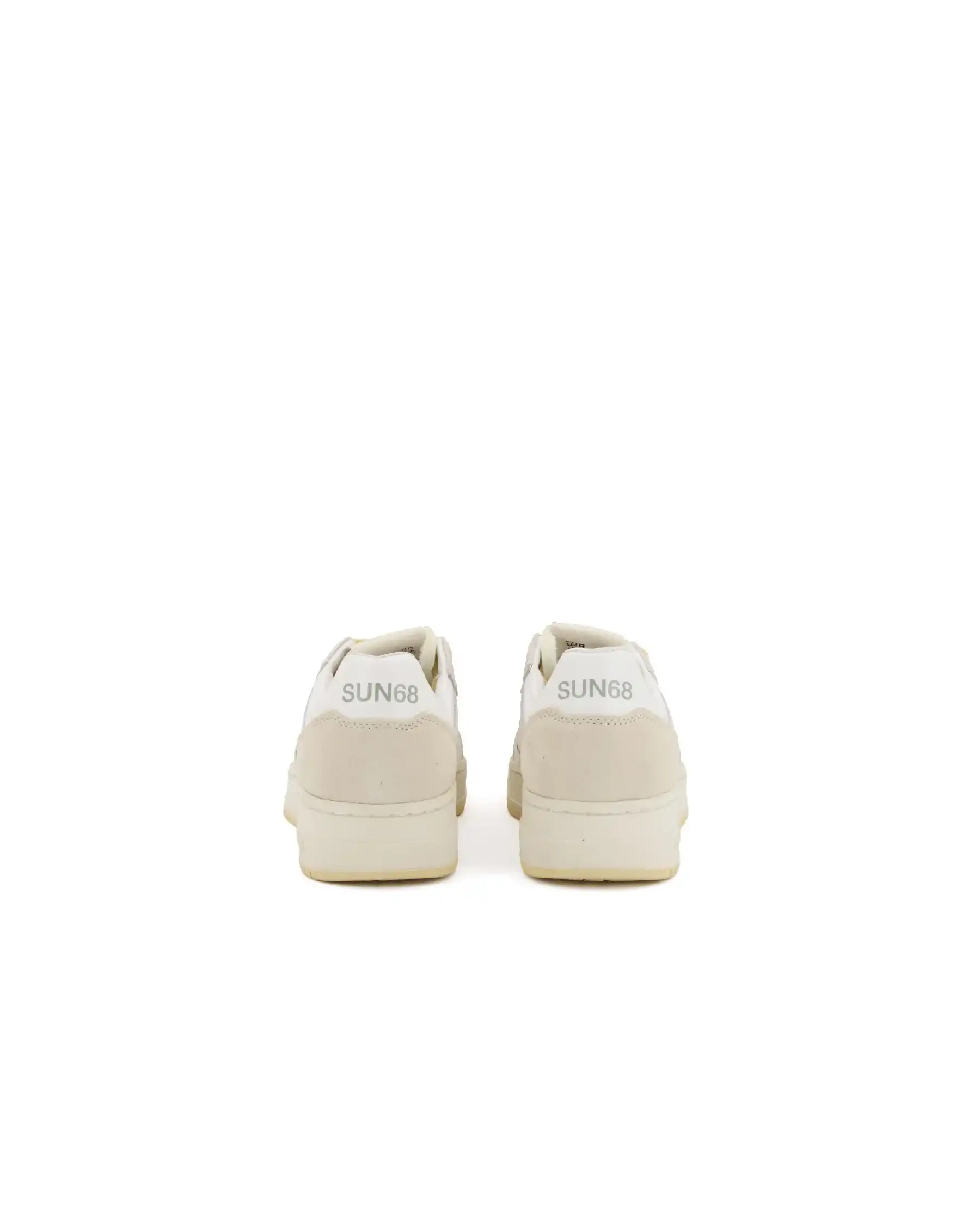 SUN 68 SNEAKERS BIANCO
