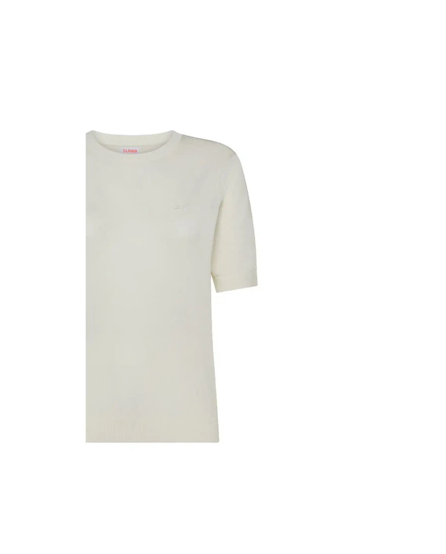 SUN 68 T-SHIRT PANNA