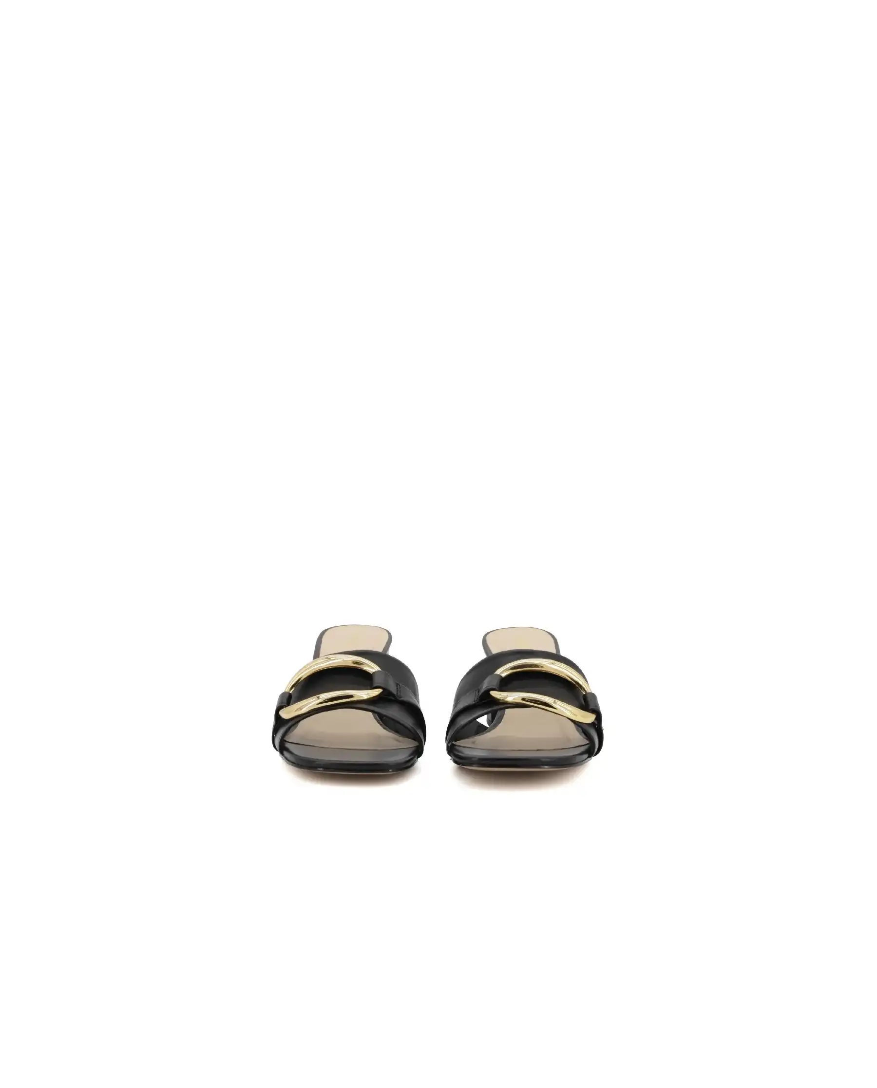 MISS UNIQUE CIABATTINE NERO