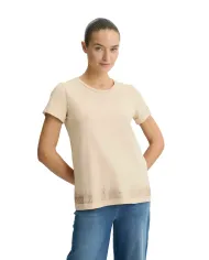 LIU JO T-SHIRT BEIGE LIU JO T-SHIRT BEIGE