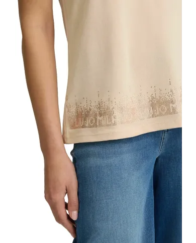 LIU JO T-SHIRT BEIGE LIU JO T-SHIRT BEIGE