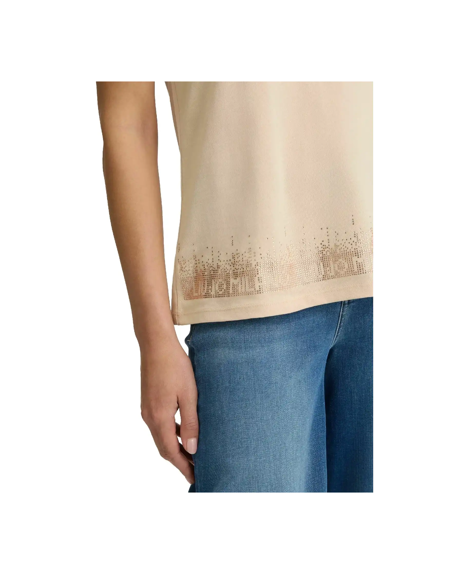 LIU JO T-SHIRT BEIGE
