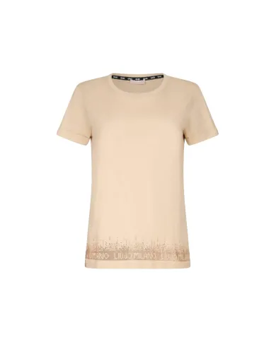 LIU JO T-SHIRT BEIGE LIU JO T-SHIRT BEIGE