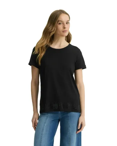 LIU JO T-SHIRT NERO LIU JO T-SHIRT NERO