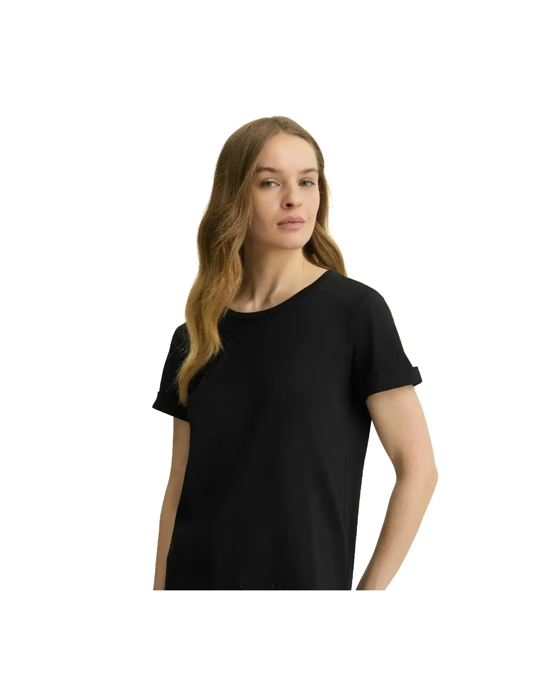 LIU JO T-SHIRT NERO LIU JO T-SHIRT NERO