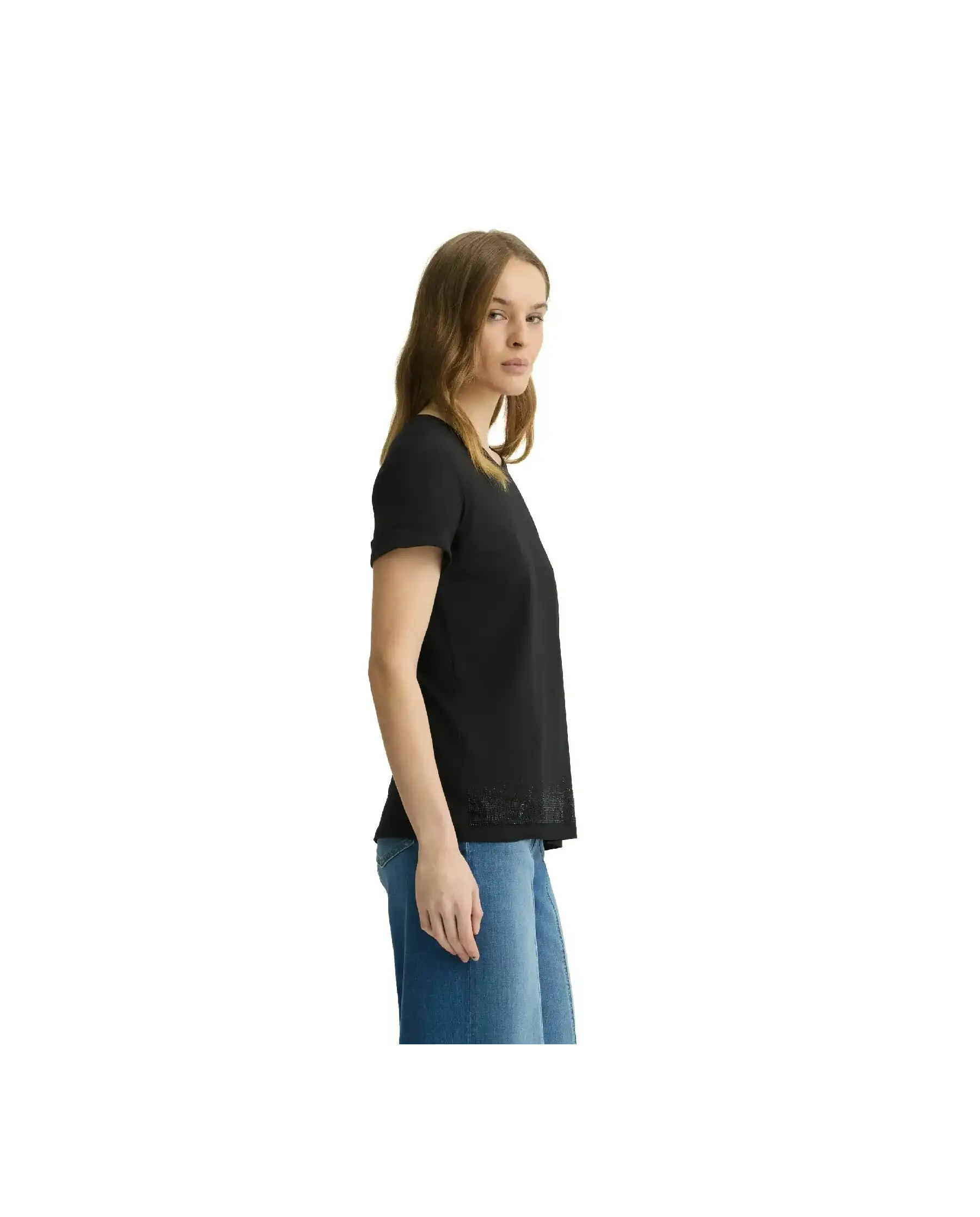 LIU JO T-SHIRT NERO LIU JO T-SHIRT NERO