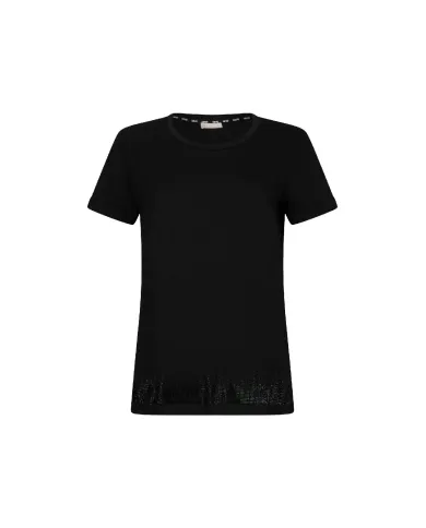LIU JO T-SHIRT NERO LIU JO T-SHIRT NERO