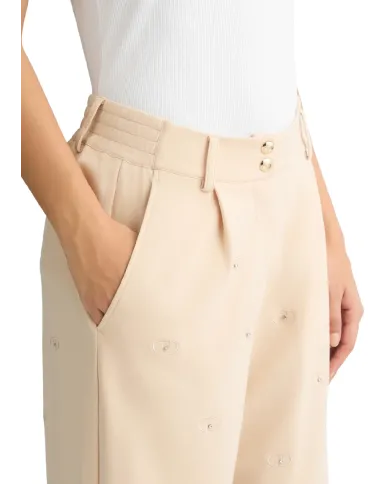 LIU JO PANTALONI BEIGE LIU JO PANTALONI BEIGE