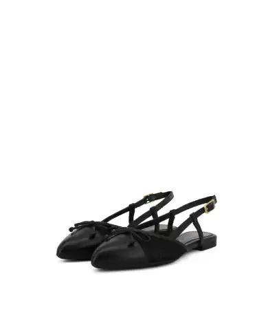 UNISA SLING BACK NERO UNISA SLING BACK NERO