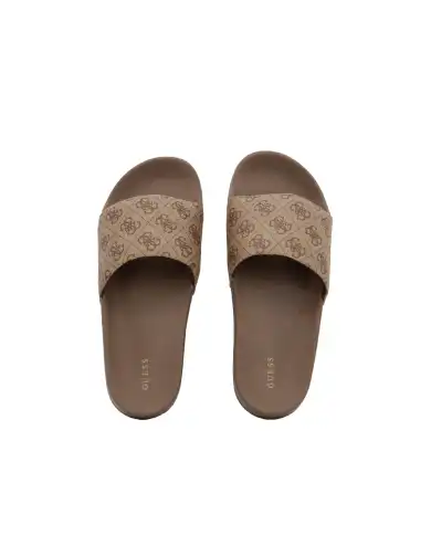 GUESS CIABATTINE BEIGE GUESS CIABATTINE BEIGE