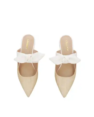 CLAUD•V SABOT BEIGE CLAUD•V SABOT BEIGE