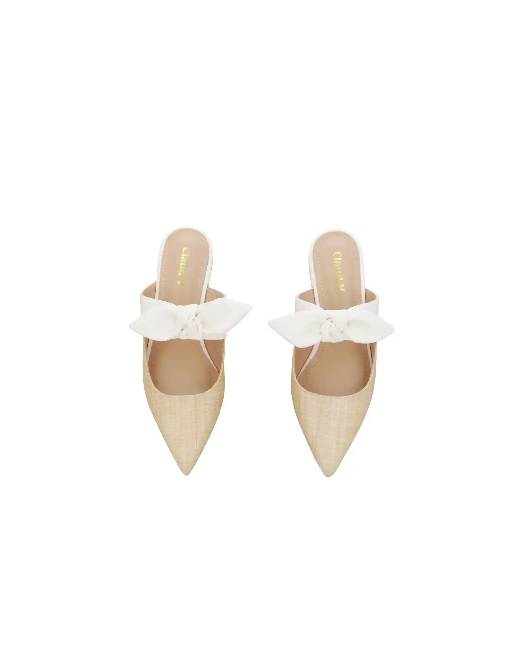 CLAUD•V SABOT BEIGE