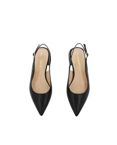 CLAUD•V SLING BACK NERO CLAUD•V SLING BACK NERO