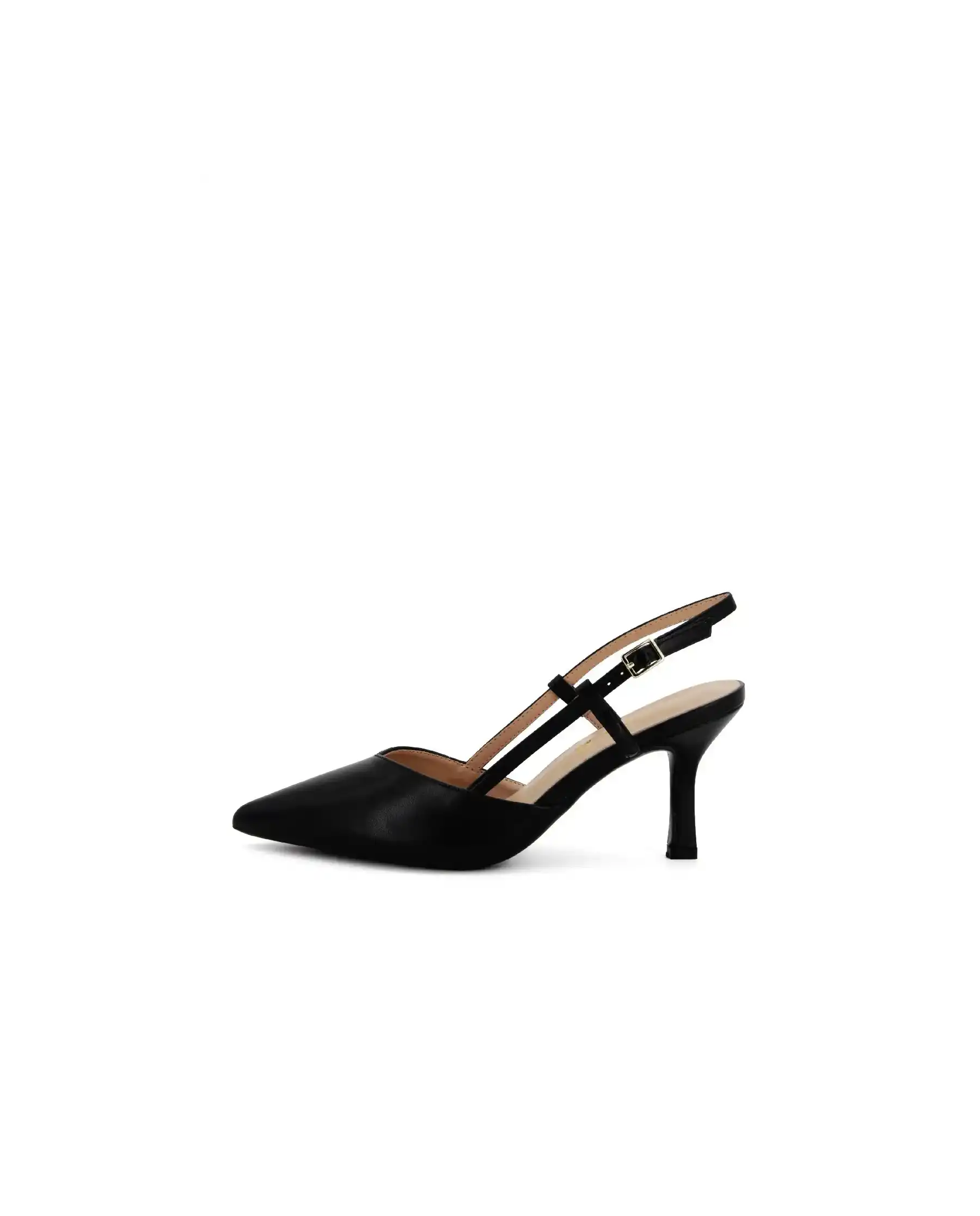 CLAUD•V SLING BACK NERO