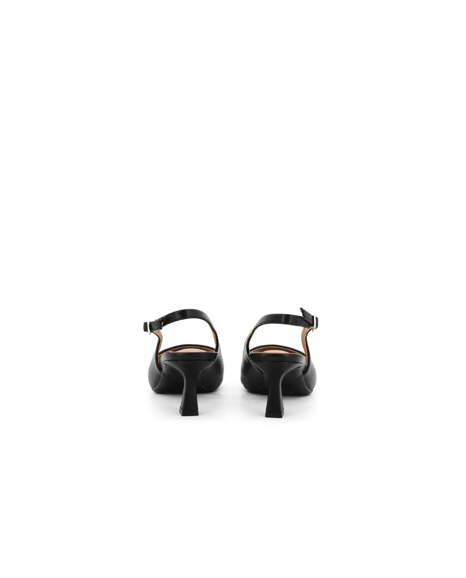 CLAUD•V SLING BACK NERO