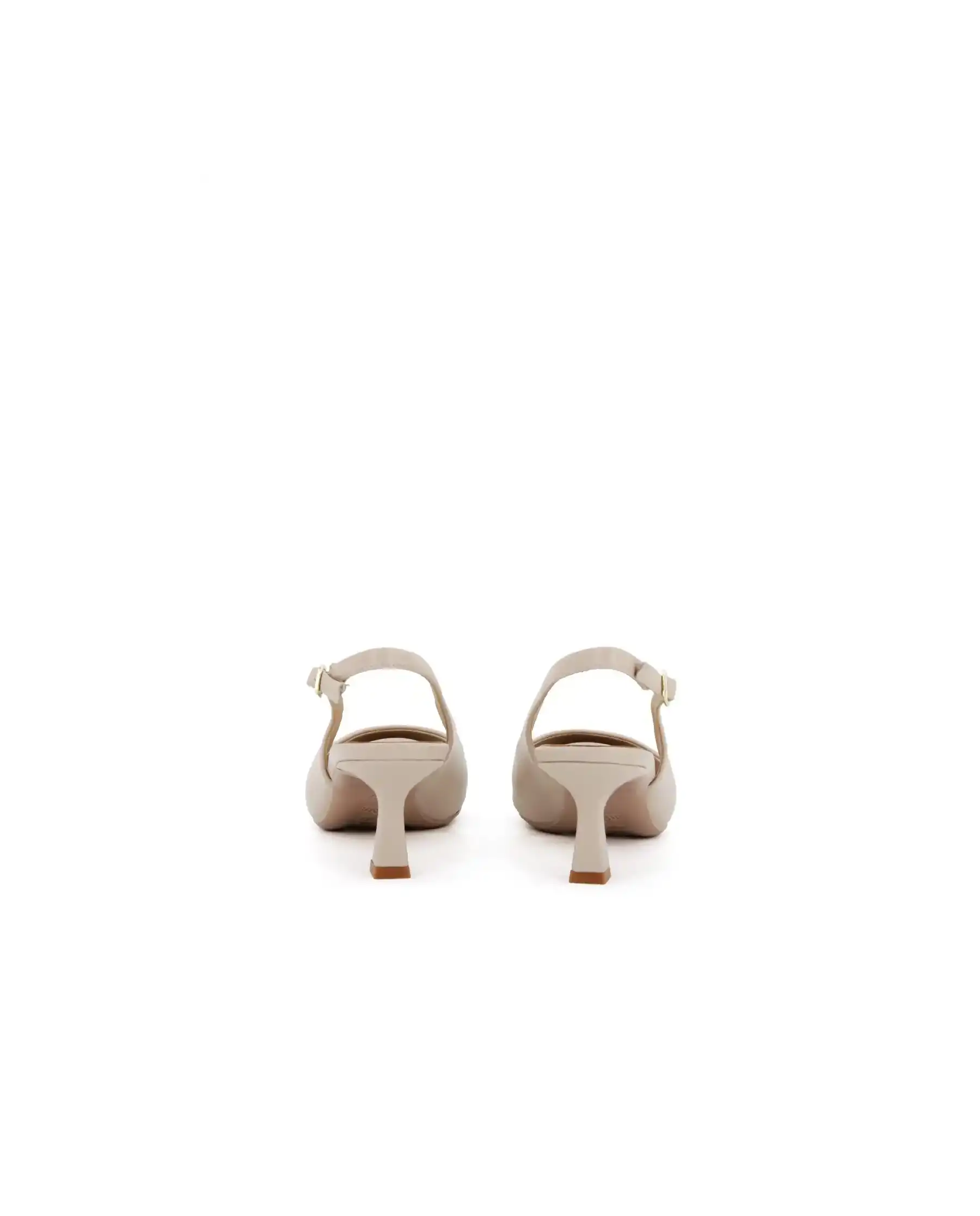 CLAUD•V SLING BACK NUDE