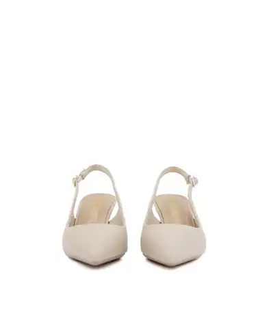 CLAUD•V SLING BACK NUDE CLAUD•V SLING BACK NUDE