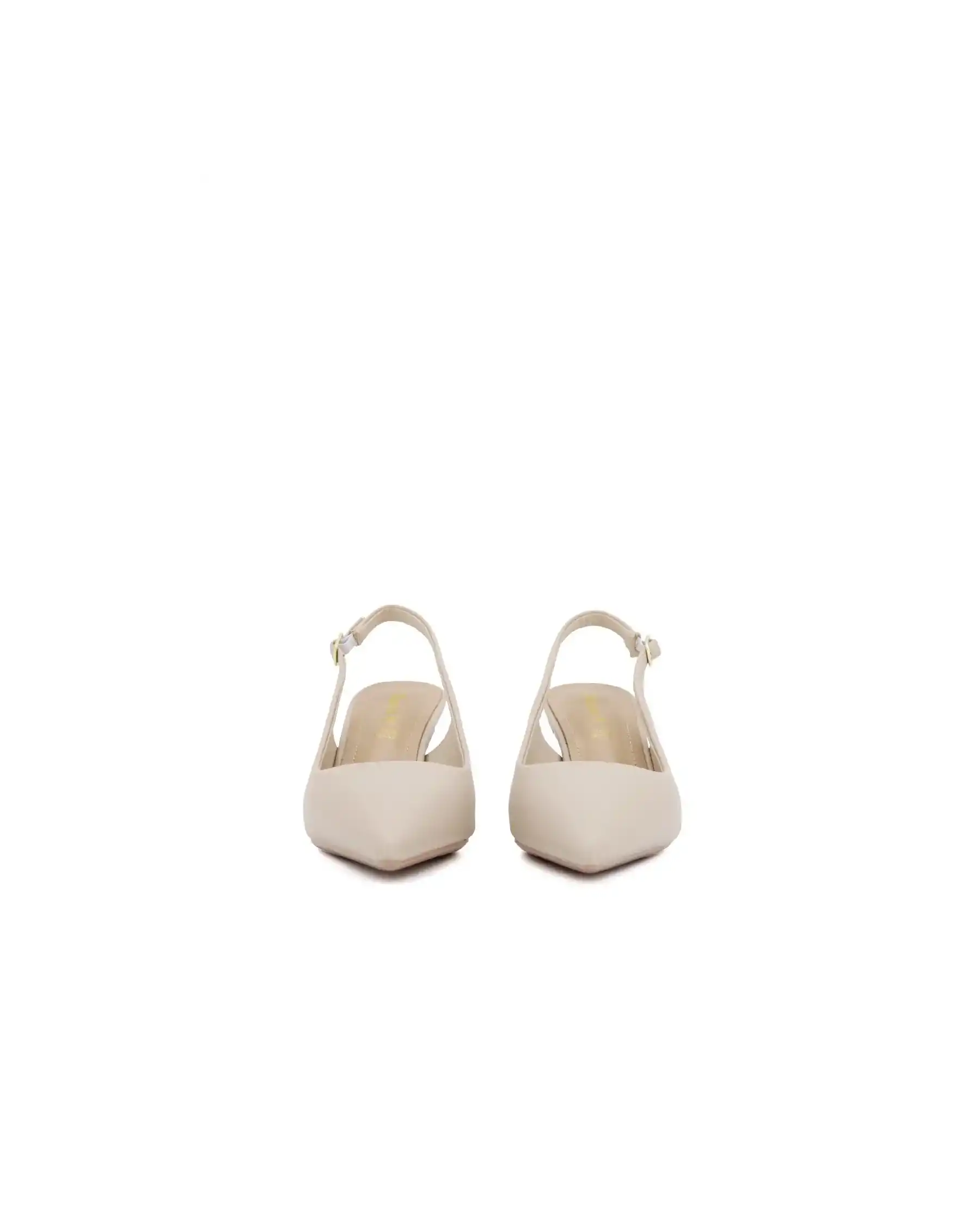CLAUD•V SLING BACK NUDE