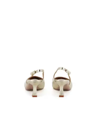 CLAUD•V SLING BACK PLATINO CLAUD•V SLING BACK PLATINO