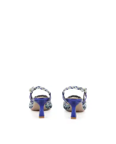 CLAUD•V SLING BACK BLU CLAUD•V SLING BACK BLU