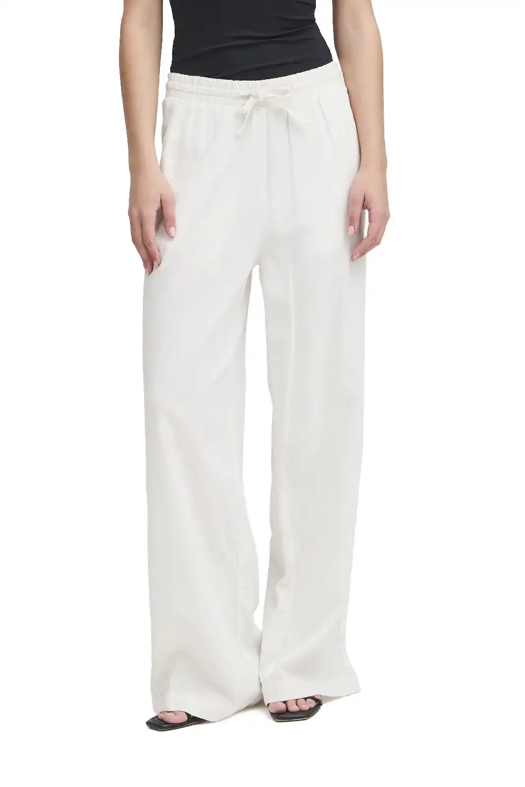 ICHI PANTALONI BIANCO - Imagen 2 de 7