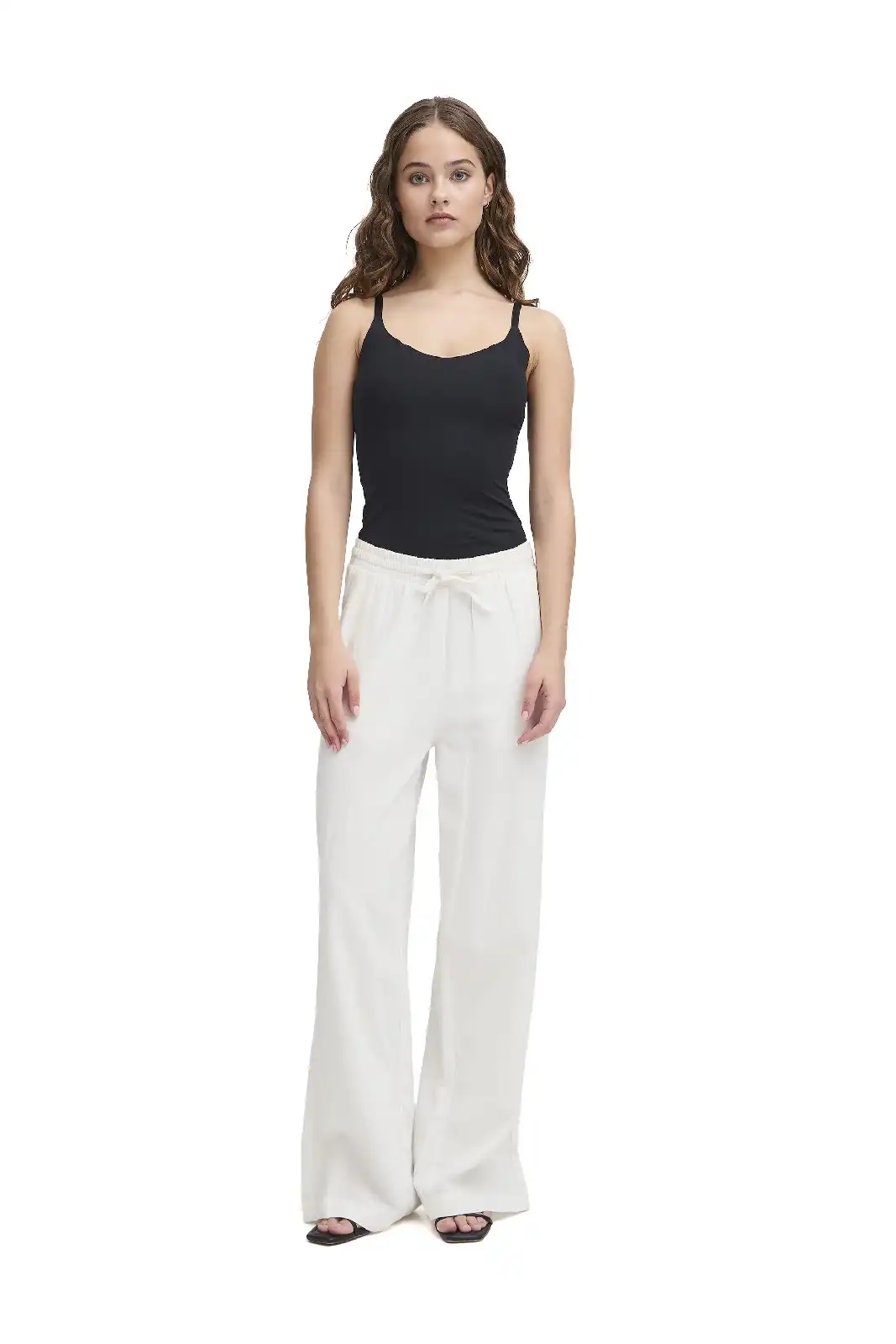 ICHI PANTALONI BIANCO - Imagen 3 de 7