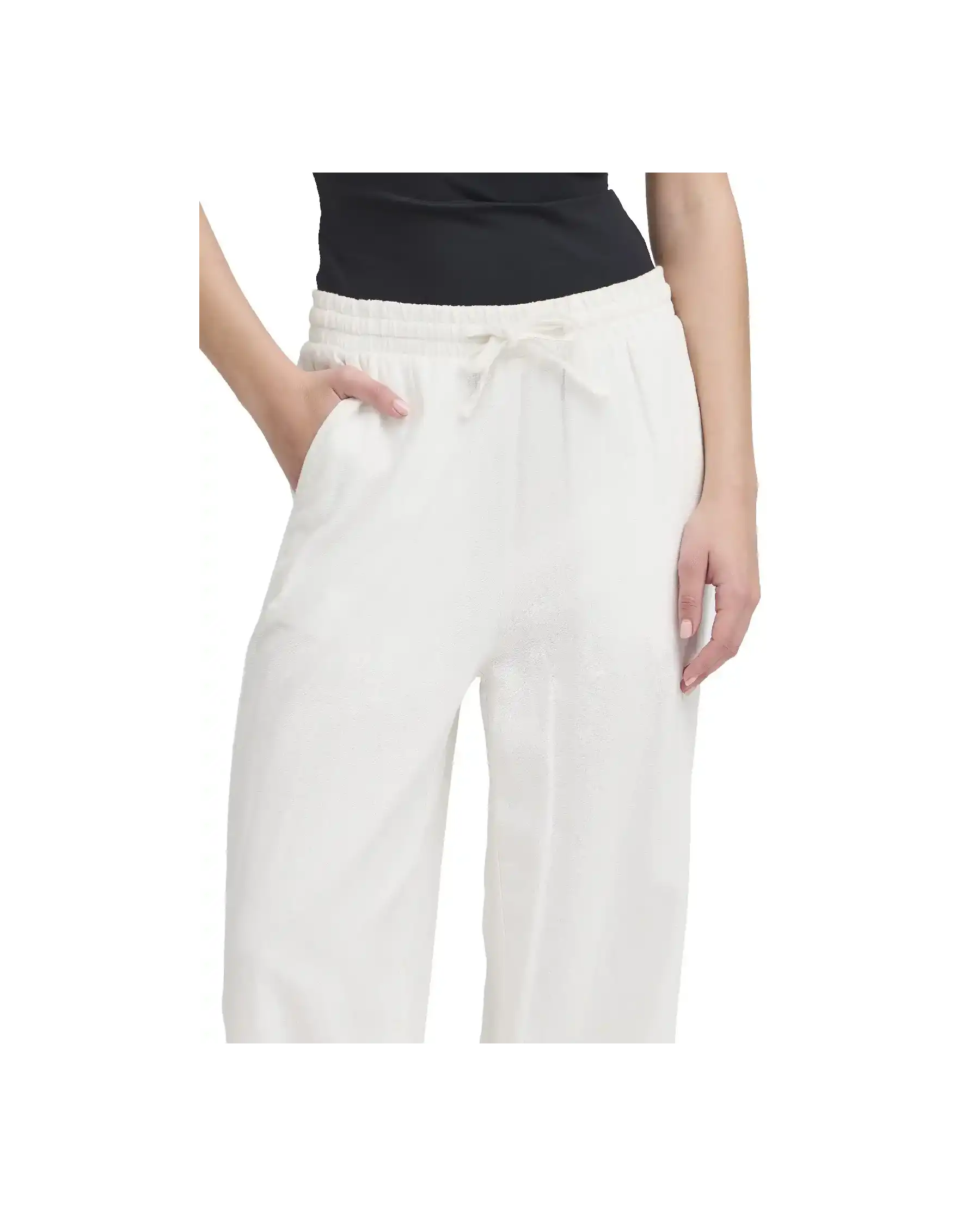 ICHI PANTALONI BIANCO