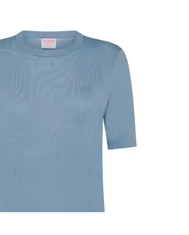SUN 68 T-SHIRT AZZURRO SUN 68 T-SHIRT AZZURRO