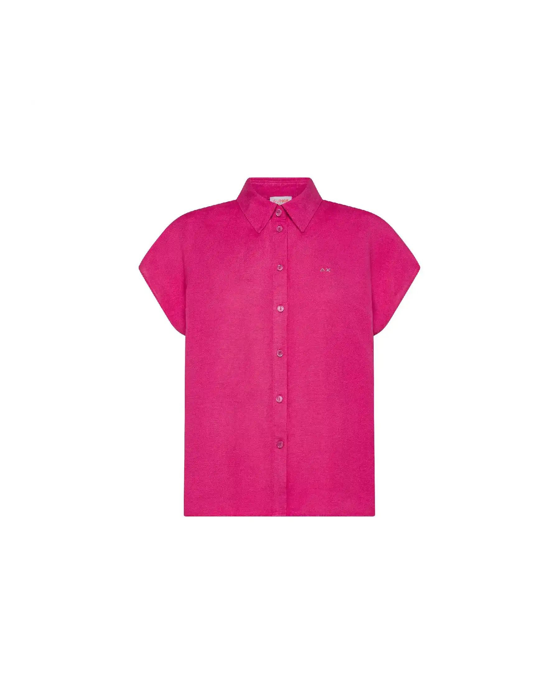 SUN 68 CAMICIA FUCSIA