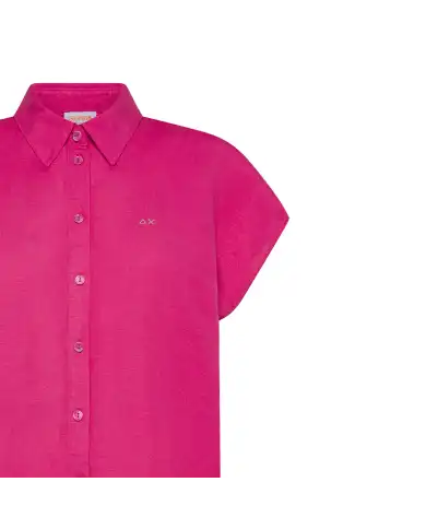 SUN 68 CAMICIA FUCSIA SUN 68 CAMICIA FUCSIA