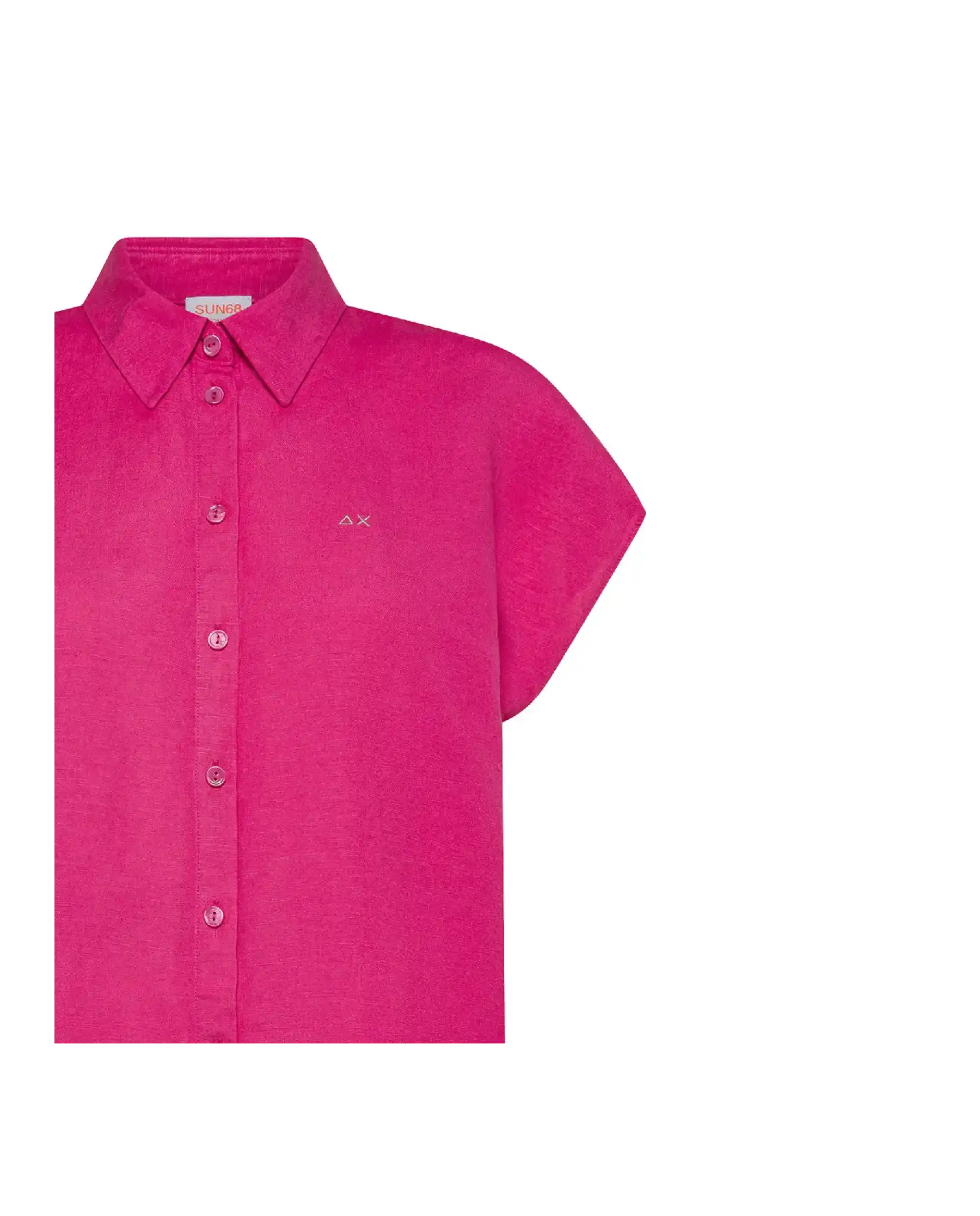 SUN 68 CAMICIA FUCSIA
