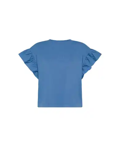 SUN 68 T-SHIRT AZZURRO SUN 68 T-SHIRT AZZURRO
